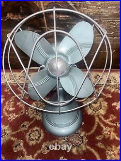 Vintage 8 Dominion Electric Table Fan Model 2003 Looks Great Runs Great