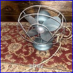 Vintage 8 Dominion Electric Table Fan Model 2003 Looks Great Runs Great