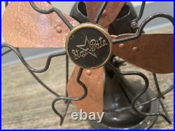 Vintage 9 Star-Rite Fitzgerald Fan Model 422. Original Condition. Works