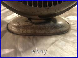 Vintage AAA Metal Desk / Mount Fan HEAVY 14 x 12 RARE