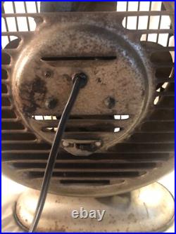 Vintage AAA Metal Desk / Mount Fan HEAVY 14 x 12 RARE