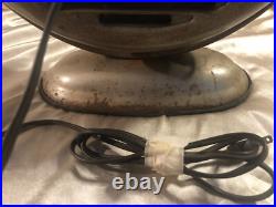 Vintage AAA Metal Desk / Mount Fan HEAVY 14 x 12 RARE