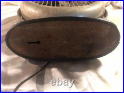 Vintage AAA Metal Desk / Mount Fan HEAVY 14 x 12 RARE