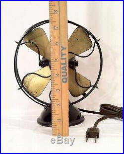 Vintage Antique 1916 Western Electric Six Fan RARE 6 Inch Size Works LOOK & READ