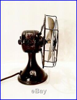 Vintage Antique 1916 Western Electric Six Fan RARE 6 Inch Size Works LOOK & READ