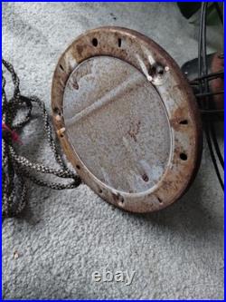 Vintage Antique 1930's GE Vortalex 18 Oscillating Fan Works