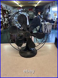 Vintage Antique 1930s Command Air No. 2405 6 Blade Electric Fan 10 Parts Repair