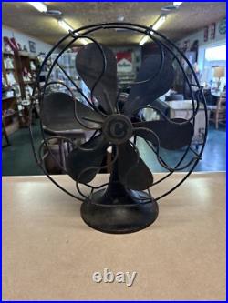 Vintage Antique 1930s Command Air No. 2405 6 Blade Electric Fan 10 Parts Repair