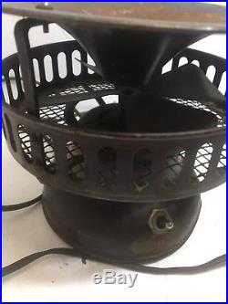Vintage Antique Brass Fan Small Electric Fan 1930s, 1920s