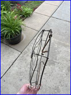 Vintage Antique Electric Fan 16 BRASS Cage Guard good for resto