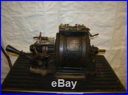 Vintage Antique Electric Motor 1899 Emerson Manual Start early Tesla A. C. Power