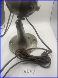 Vintage Antique Fitzgerald Mfg Co The Star Electric Fan 10 Brass Blade #6087