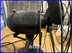 Vintage/Antique General Electric Black Electric Fan Cast Iron 1920s Works