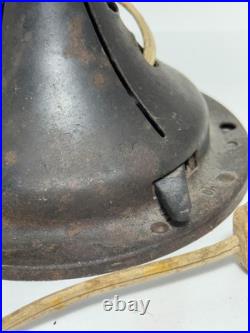 Vintage Antique Star Rite 4 Brass Blade Electric Metal Fan 10 Diameter