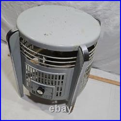 Vintage Art Deco 3-Speed Metal Table Hassock Fan Footrest 1940's Macys