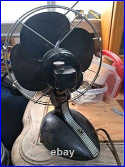 Vintage Art Deco Robbins & Myers Oscillating Fan, Model# 5404, Retro Steampunk