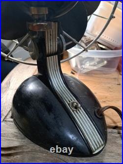 Vintage Art Deco Robbins & Myers Oscillating Fan, Model# 5404, Retro Steampunk