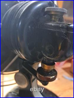 Vintage Art Deco Robbins & Myers Oscillating Fan, Model# 5404, Retro Steampunk