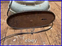 Vintage Art Deco Vornado Style Fan Streamline Industrial Metal Electric MCM