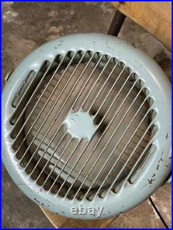 Vintage Art Deco Vornado Style Fan Streamline Industrial Metal Electric MCM