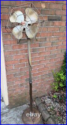 Vintage Bob Irwin Products Pedestal Fan Rare