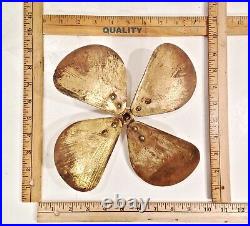 Vintage Brass 10 Inch Electric Fan Blade LOOK READ