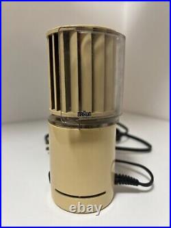 Vintage Braun HL 70 Desk Fan Designed by Reinhold Weiss of West Germany