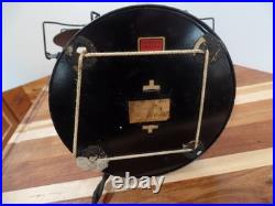 Vintage Busy B Desk Fan 9'' Blade Kelmet Corp. New Haven Connecticut Ct. Working