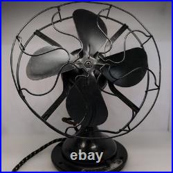 Vintage Century Electric Co. Metal Electric Desk Fan -made in USA 9 Works