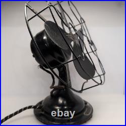 Vintage Century Electric Co. Metal Electric Desk Fan -made in USA 9 Works