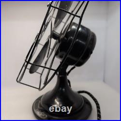 Vintage Century Electric Co. Metal Electric Desk Fan -made in USA 9 Works