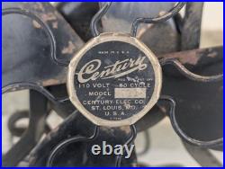 Vintage Century Electric Model 311 Antique Vintage Desk Fan WORKING