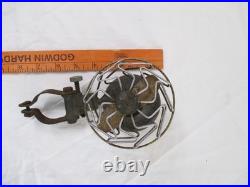 Vintage Clt. Trico Air Vacume Metal Fan, 2 Blade Clamp On. Adjustable. Rare