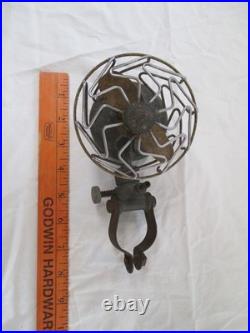 Vintage Clt. Trico Air Vacume Metal Fan, 2 Blade Clamp On. Adjustable. Rare