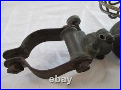 Vintage Clt. Trico Air Vacume Metal Fan, 2 Blade Clamp On. Adjustable. Rare