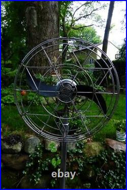 Vintage Cory Fresh'nd Aire Chrome Pedestal Fan Model B8951 Three Speed Fan