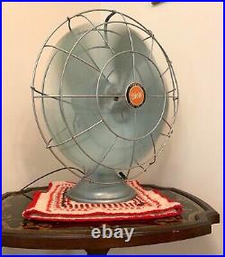 Vintage DIEHL Oscillating Fan Cage Large MCM
