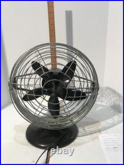 Vintage Deco Industrial Electric Fan Roto-Beam Fan Bake lite