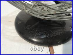 Vintage Deco Industrial Electric Fan Roto-Beam Fan Bake lite