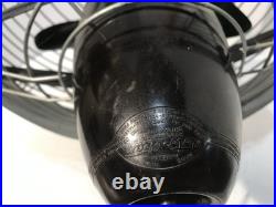 Vintage Deco Industrial Electric Fan Roto-Beam Fan Bake lite