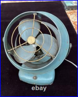 Vintage Desk Top Vornado Jr. Model # 1402 Electric Fan