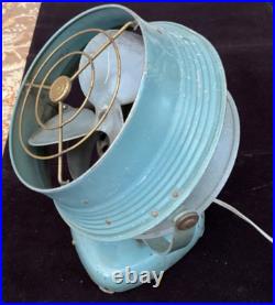 Vintage Desk Top Vornado Jr. Model # 1402 Electric Fan