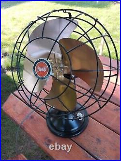 Vintage Diehl Oscillating Fan