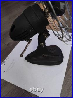 Vintage Dominion 10Model 932 Art Deco Fan 30s Arched Cage Ribs Streamline