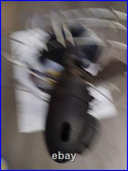 Vintage Dominion 10Model 932 Art Deco Fan 30s Arched Cage Ribs Streamline