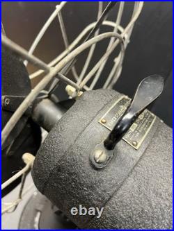 Vintage EMERSON ELECTRIC Oscillating Fan 3-Speed WORKS GREAT! 79646-AT