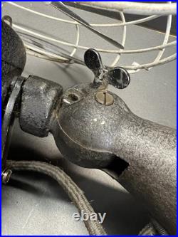 Vintage EMERSON ELECTRIC Oscillating Fan 3-Speed WORKS GREAT! 79646-AT