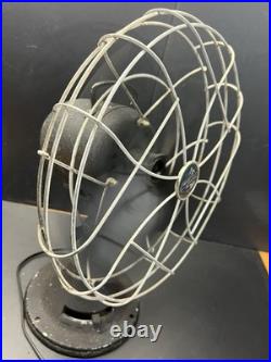 Vintage EMERSON ELECTRIC Oscillating Fan 3-Speed WORKS GREAT! 79646-AT