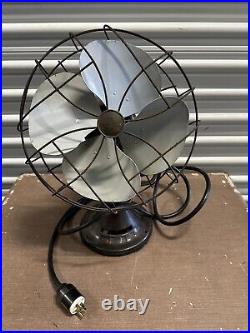 Vintage EMERSON Type 77646-AS Oscillating 3-Speed 12 4 Blade Fan