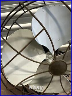 Vintage EMERSON Type 77646-AS Oscillating 3-Speed 12 4 Blade Fan